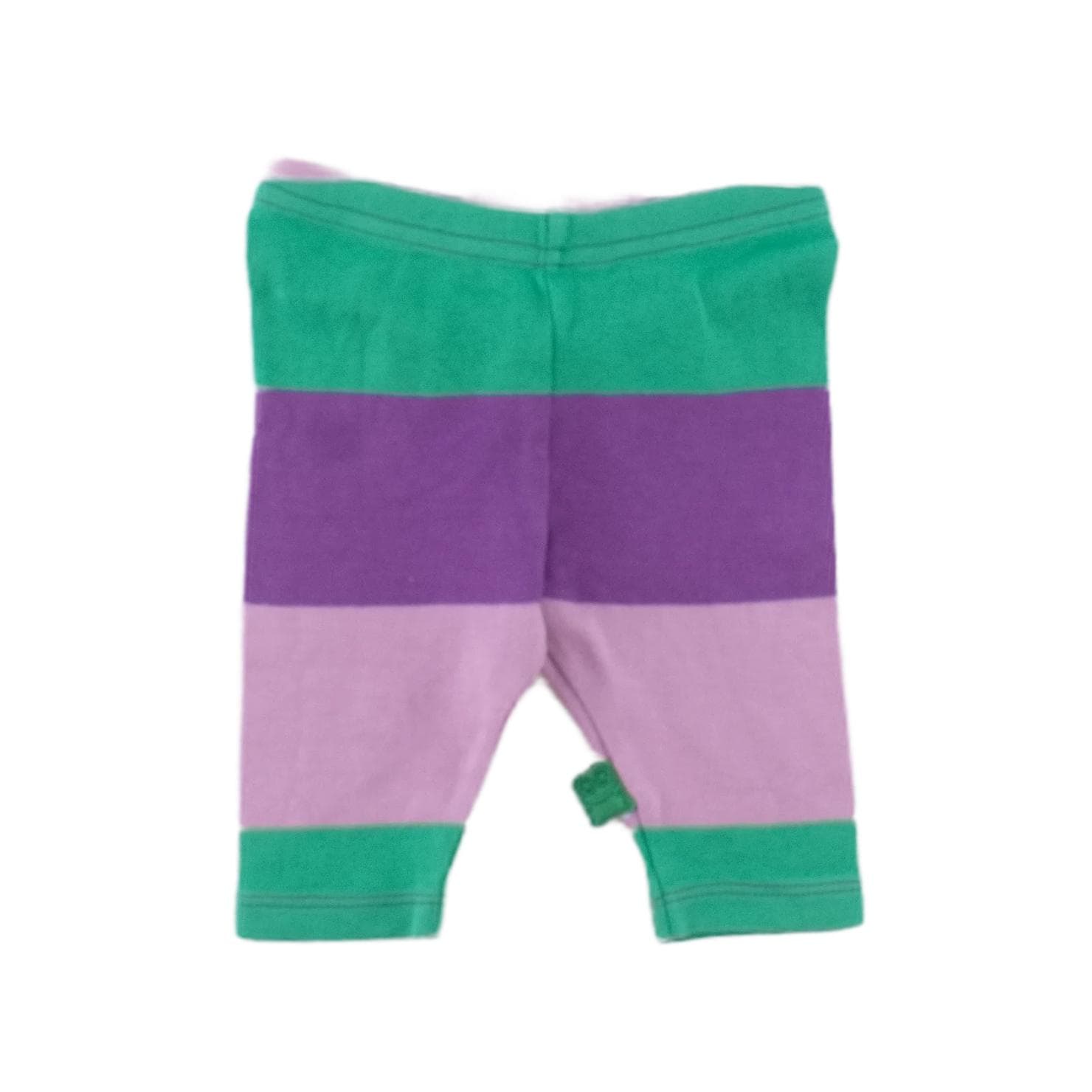 Green cotton Leggings 56 cm front preview